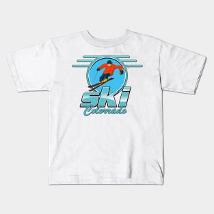 ski Colorado logo Kids T-Shirt